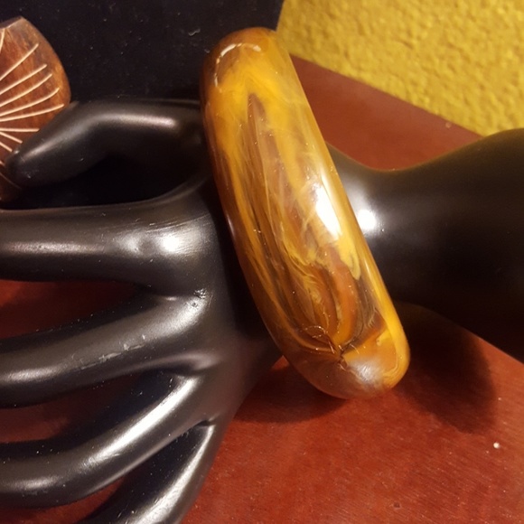 Jewelry Vintage 3 Piece Wood Jewelry Set Poshmark